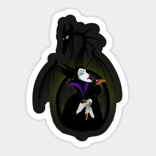 Maleficent Sticker